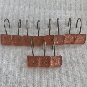 Vintage Shower Curtain Hooks
